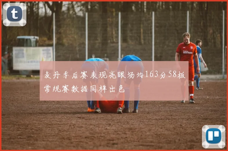 麦丹季后赛表现亮眼场均163分58板常规赛数据同样出色